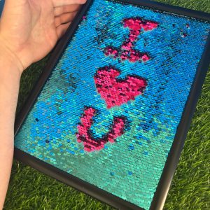 Sequin Wall Board