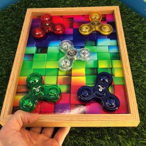 Light Up Fidget Spinner Board