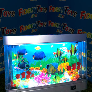 L.E.D Light up fish aquarium